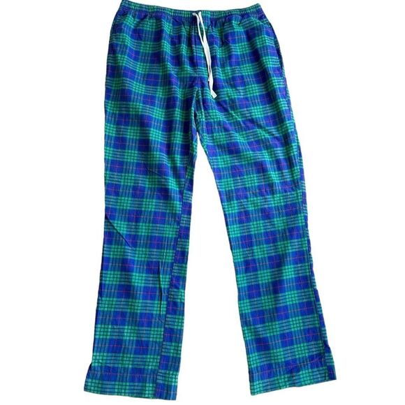 Vineyard Vines Men’s Plaid Cotton Drawstring Festive Pajama Lounge Pants. Medium - Picture 1 of 7